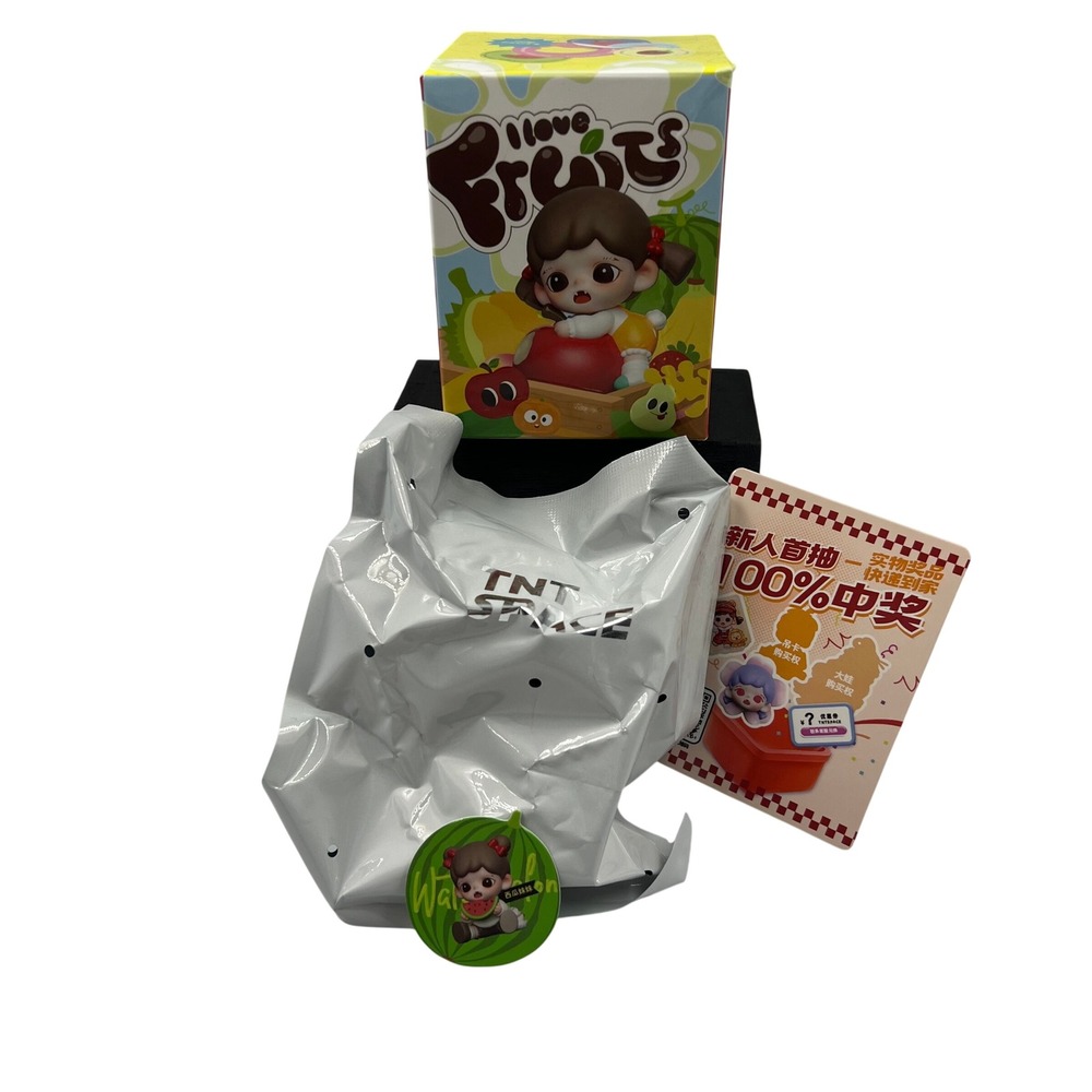 TNTSPACE I Love Fruits Watermelon Girl Confirmed Mini Figure Sealed Blind Box